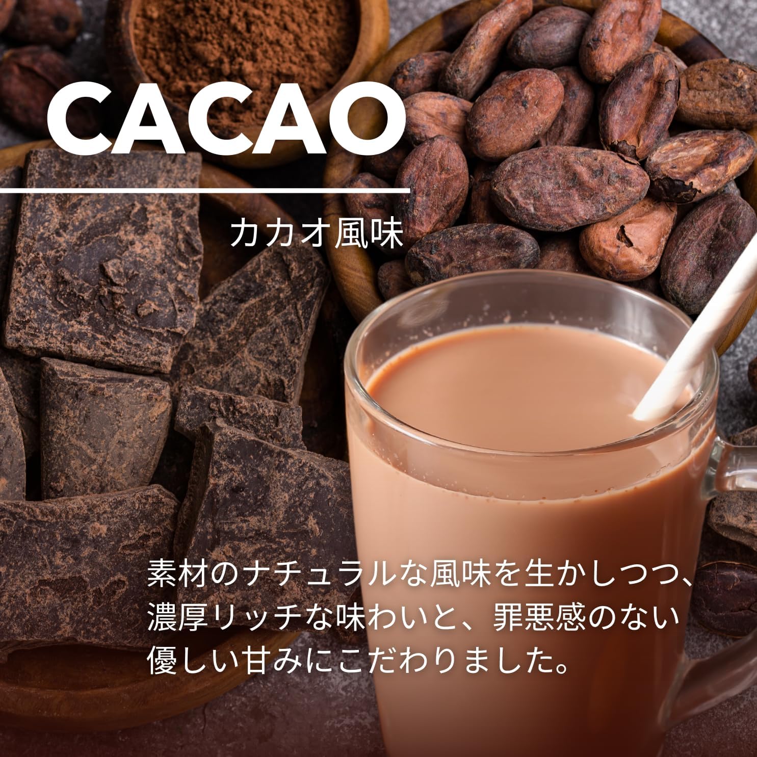 カカオショコラ味 500 g （17食分）