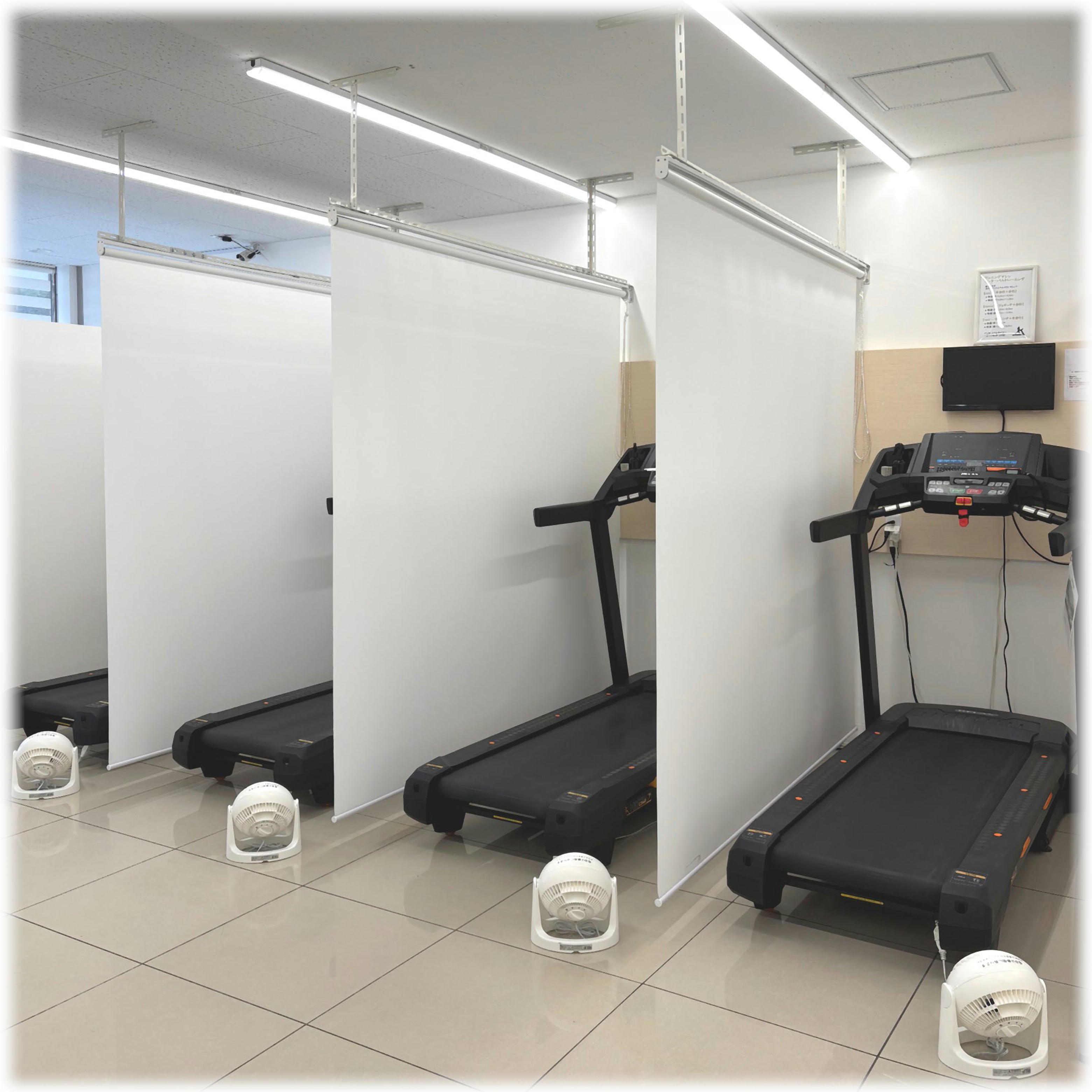 個室空間のランニングマシン・ダイエットや脂肪燃焼に効果あり